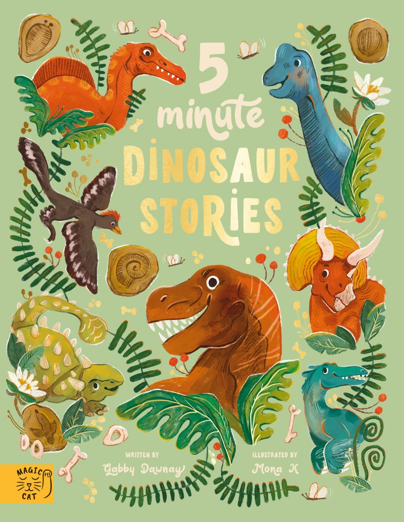 Portada: 5 Minute Dinosaur Stories