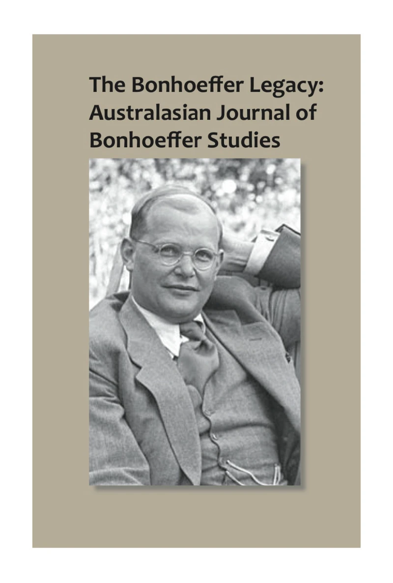 Portada: The Bonhoeffer Legacy