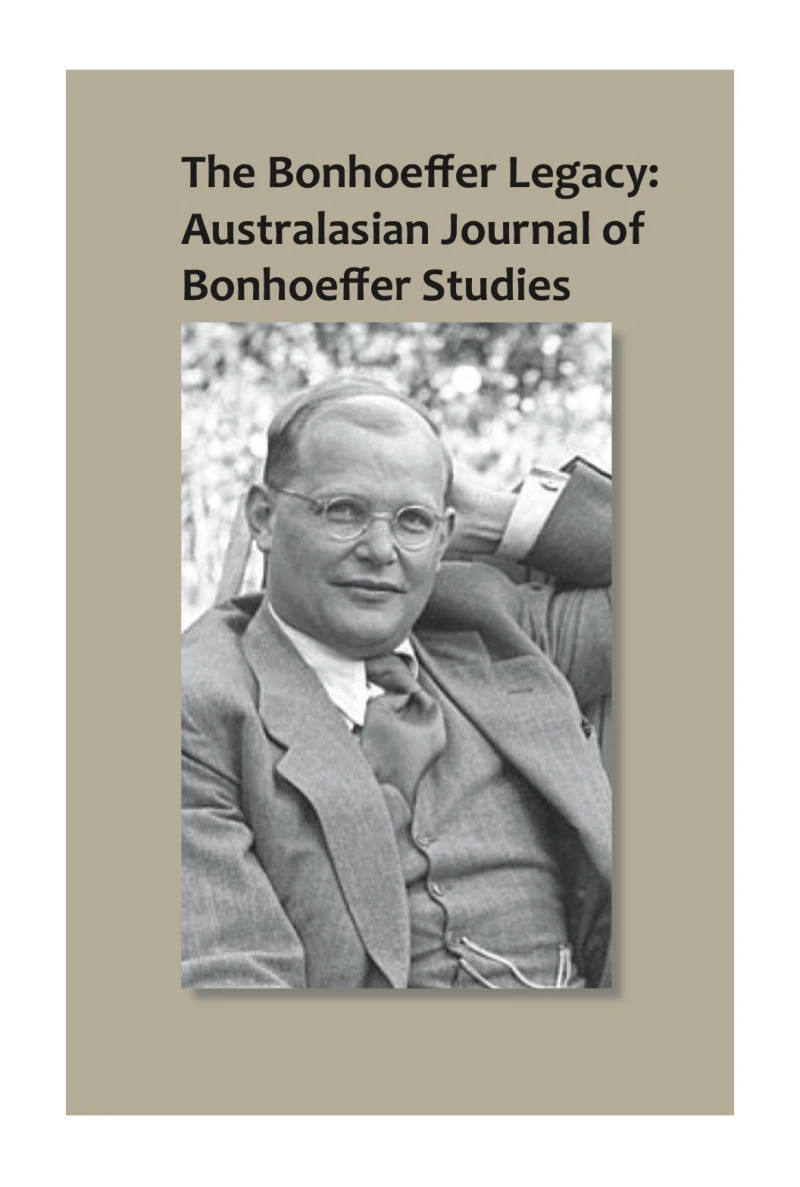 Portada: The Bonhoeffer Legacy