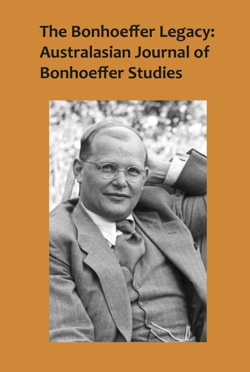 Portada: The Bonhoeffer Legacy