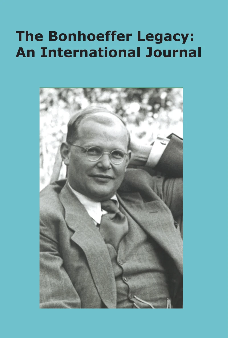 Portada: The Bonhoeffer Legacy (6/1 2018)