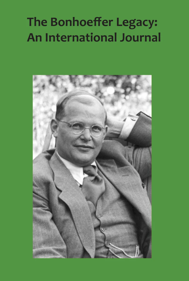 Portada: The Bonhoeffer Legacy