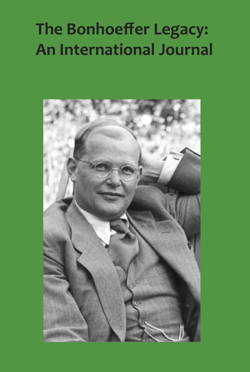 Portada: The Bonhoeffer Legacy
