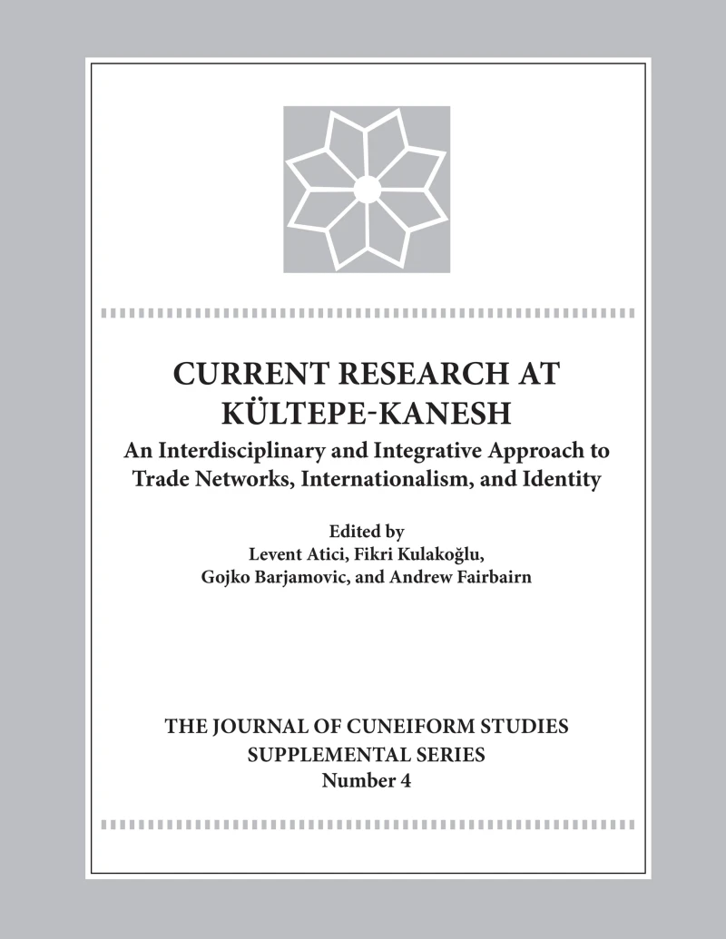 Portada: Current Research at Kultepe-Kanesh