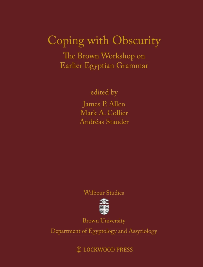 Portada: Coping with Obscurity