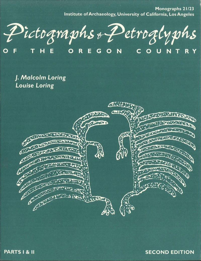 Portada: Pictographs and Petroglyphs of the Oregon Country