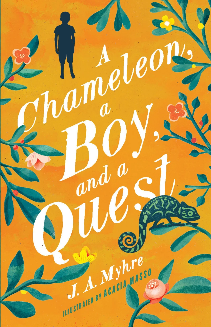 Portada: A Chameleon, a Boy, and a Quest