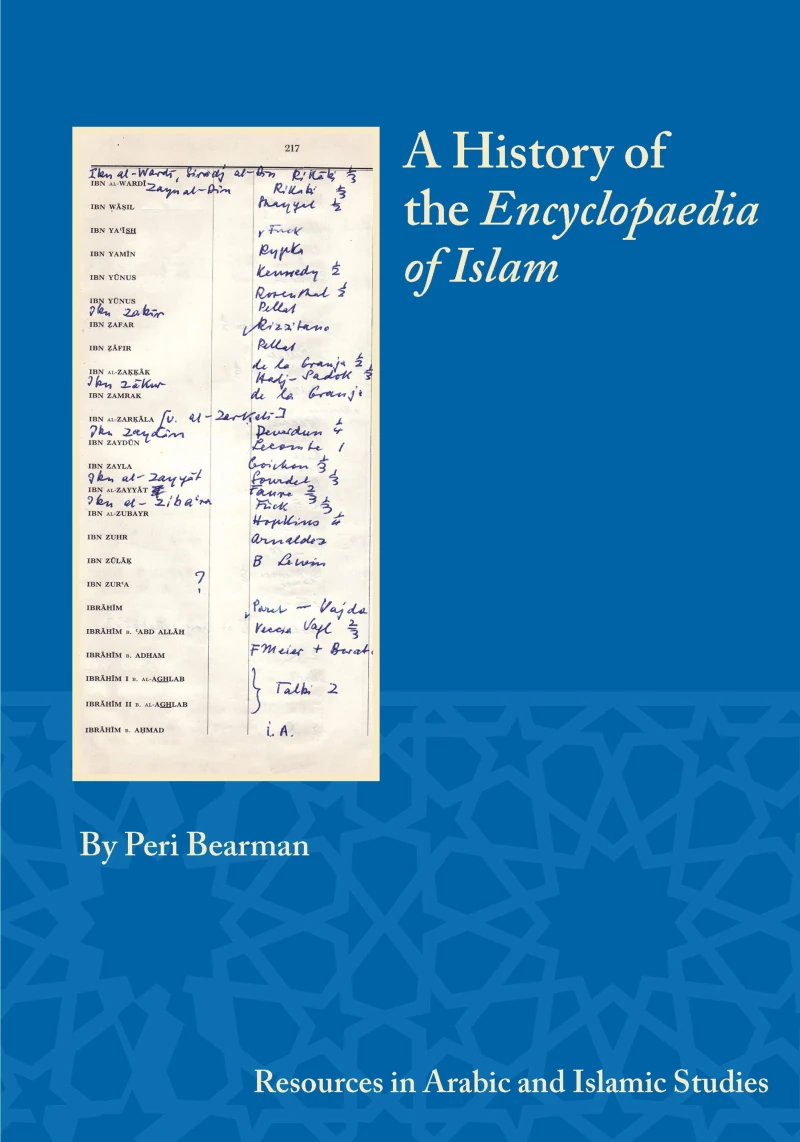 Portada: A History of the Encyclopaedia of Islam