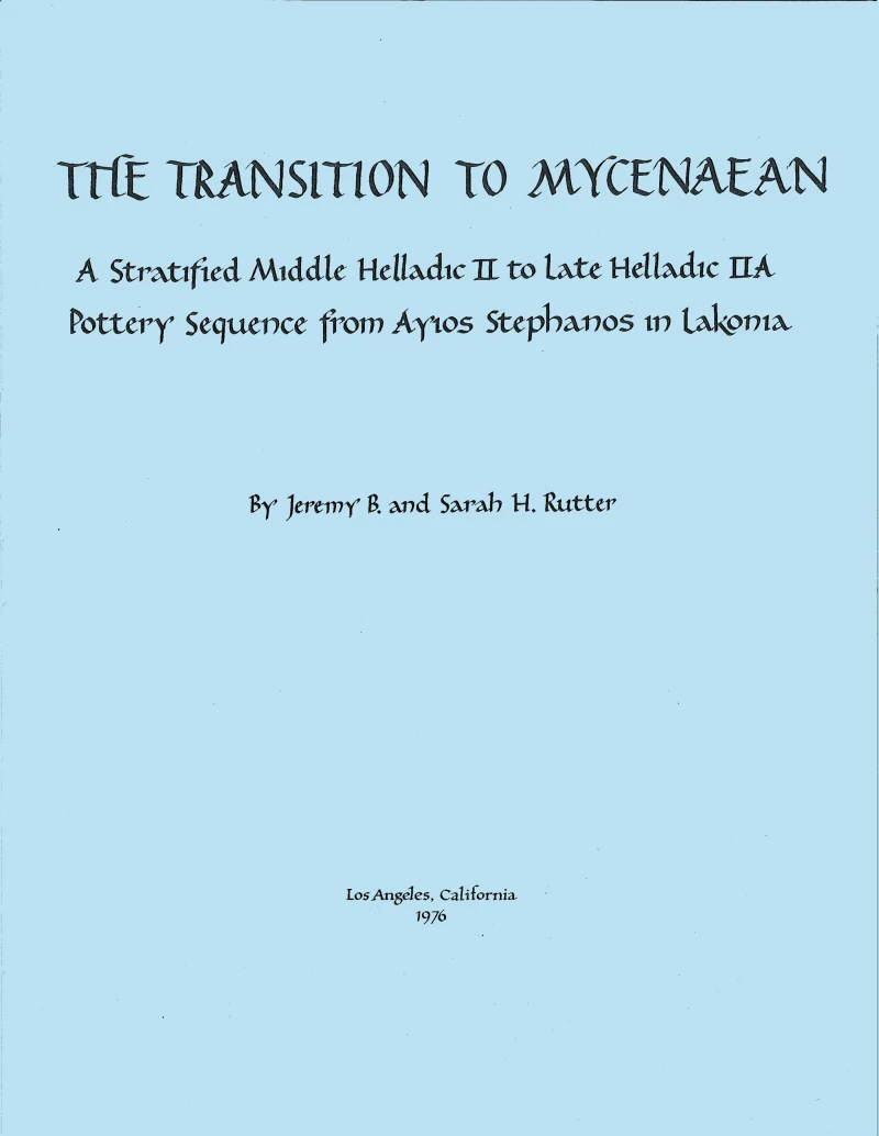 Portada: The Transition to Mycenaean