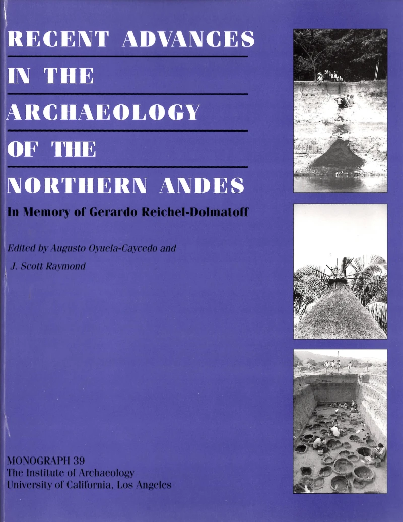 Portada: Recent advances in the Archaeology of the Northern Andes