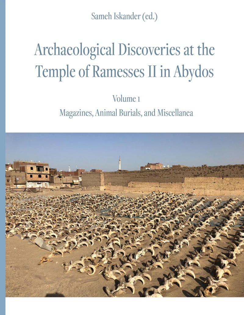 Portada: Archaeological Discoveries at the Temple of Ramesses II in Abydos