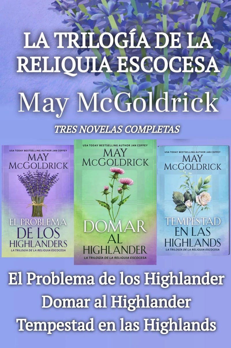 Portada: La Trilogía de la Reliquia Escocesa