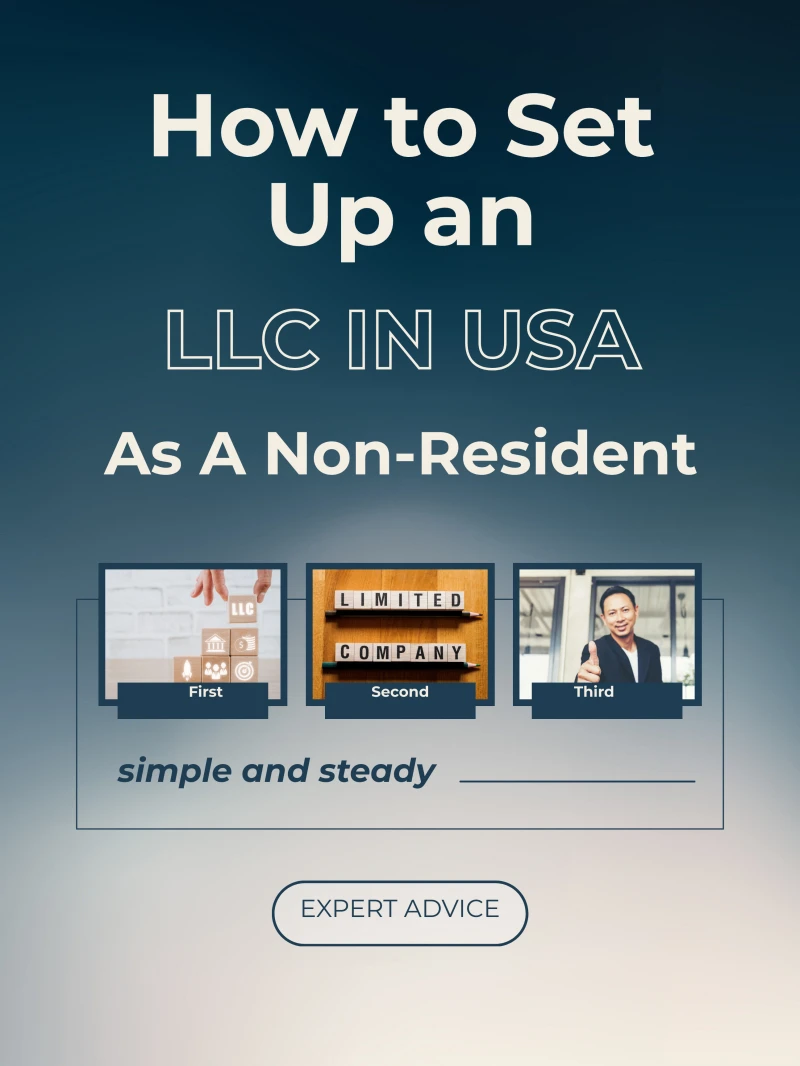 Portada: How to Set Up an LLC in USA As A Non-Resident