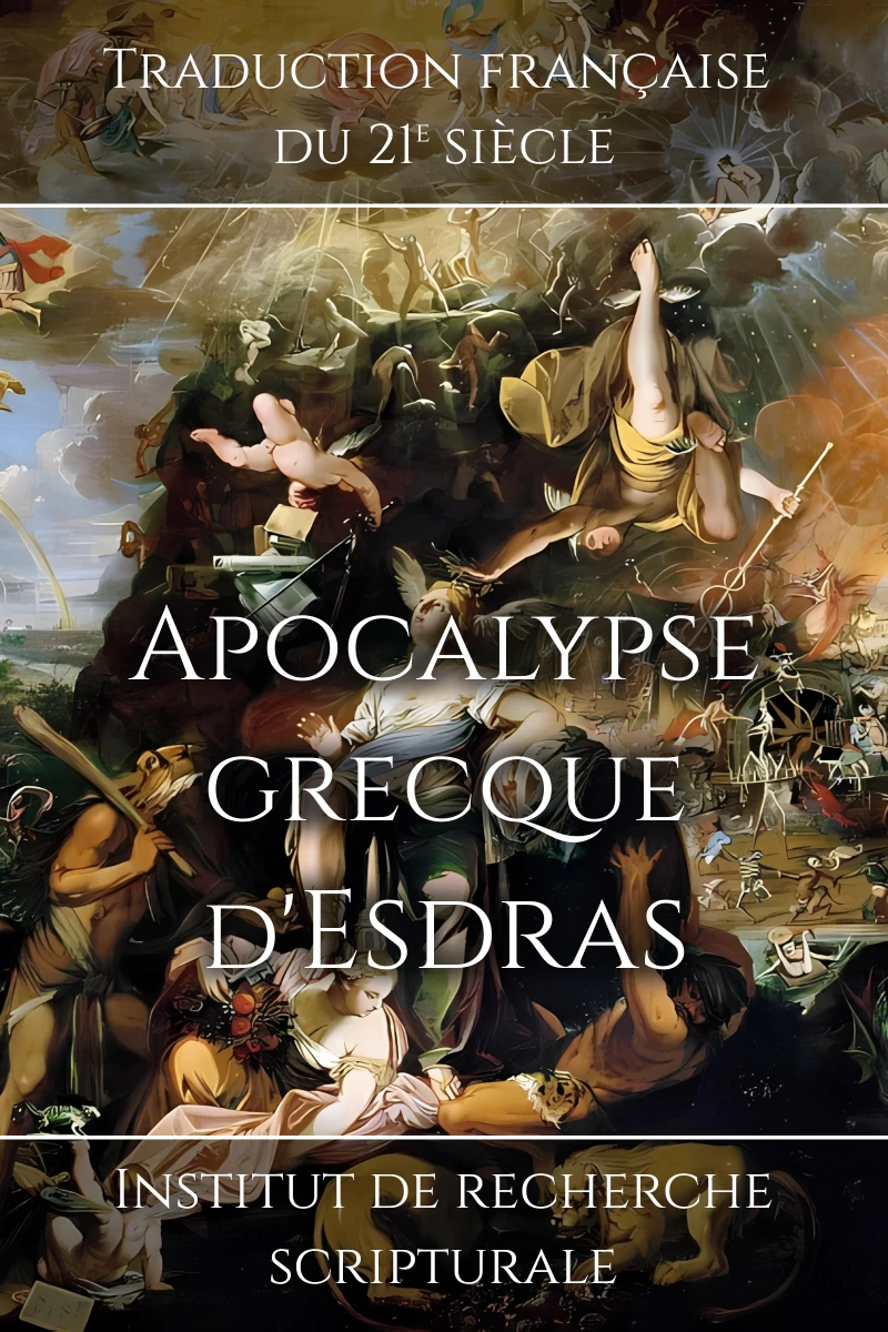 Portada: Apocalypse grecque d'Esdras