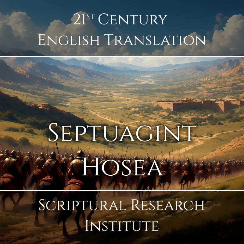 Portada: Septuagint - Hosea