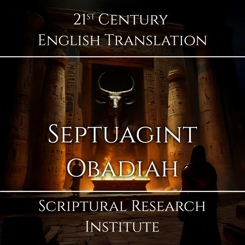 Portada: Septuagint - Obadiah
