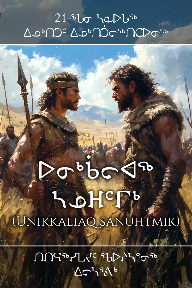 Portada: ᐅᓂᒃᑳᓕᐊᖅ ᓴᓄᕼᑦᒥᒃ