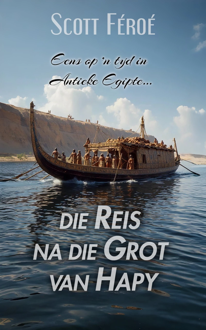 Portada: Die Reis na die Grot van Hapy