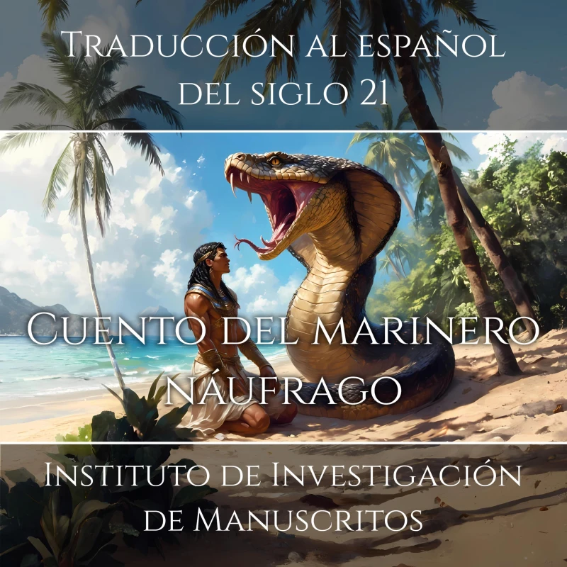 Portada: Cuento del marinero náufrago