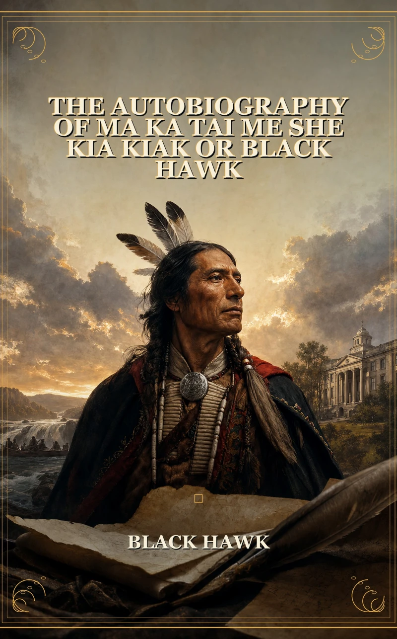Portada: The Autobiography Of Ma Ka Tai Me She Kia Kiak Or Black Hawk