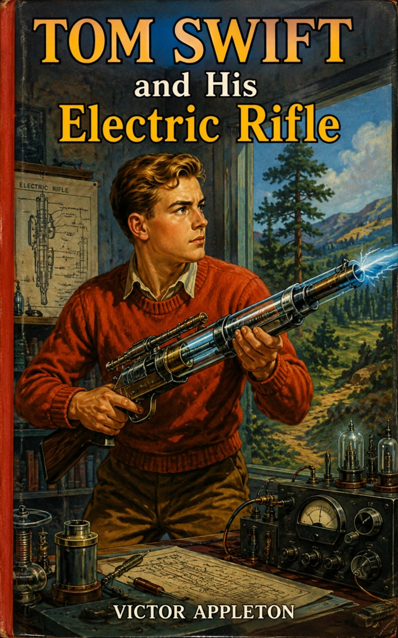 Portada: Tom Swift and His Electric Rifle