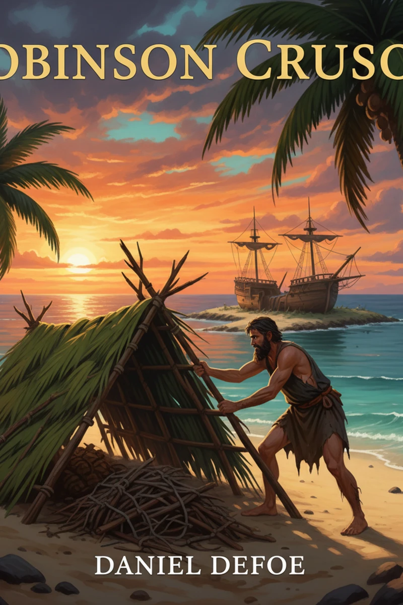 Portada: Robinson Crusoe