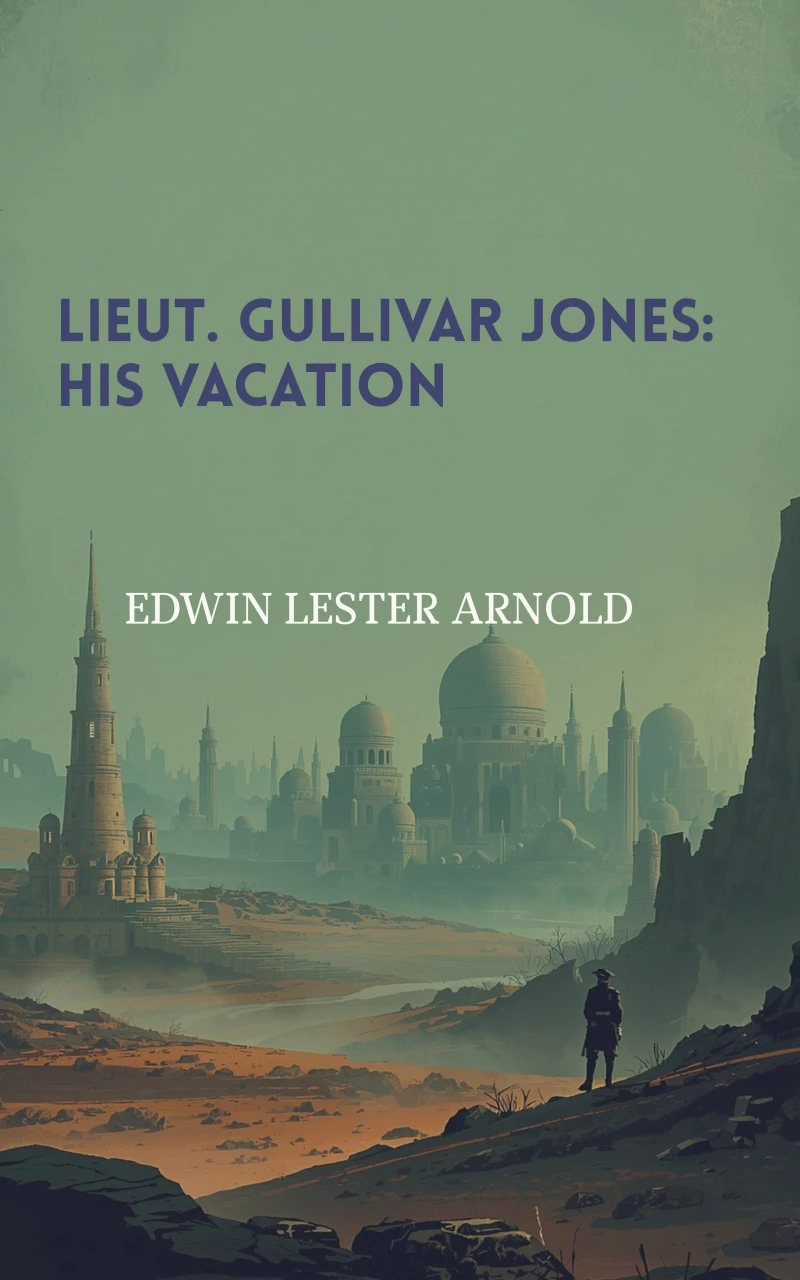 Portada: Lieut. Gullivar Jones: His Vacation