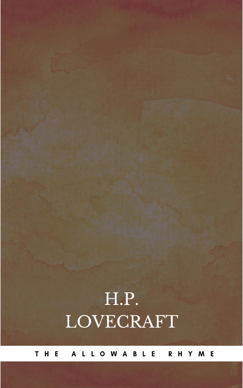 Portada: The Allowable Rhyme