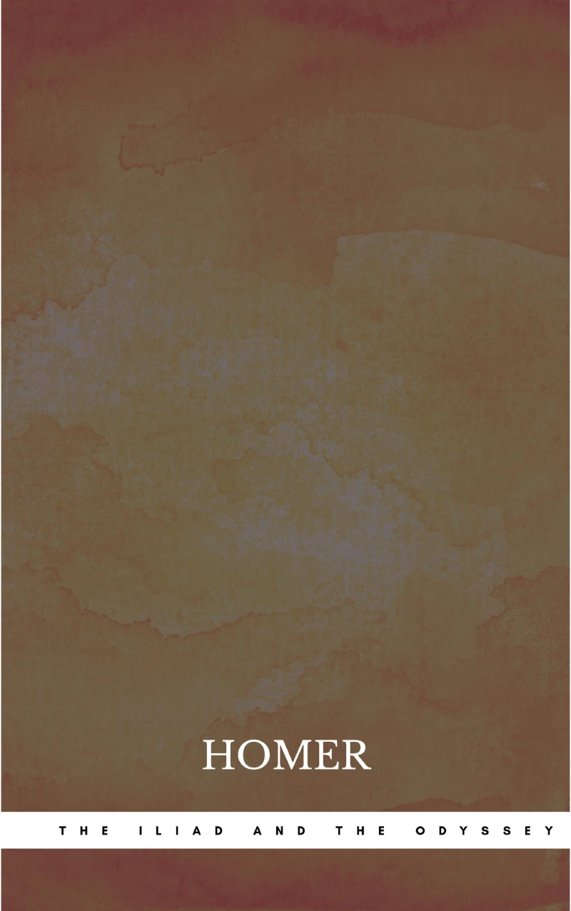 Portada: The Iliad and The Odyssey