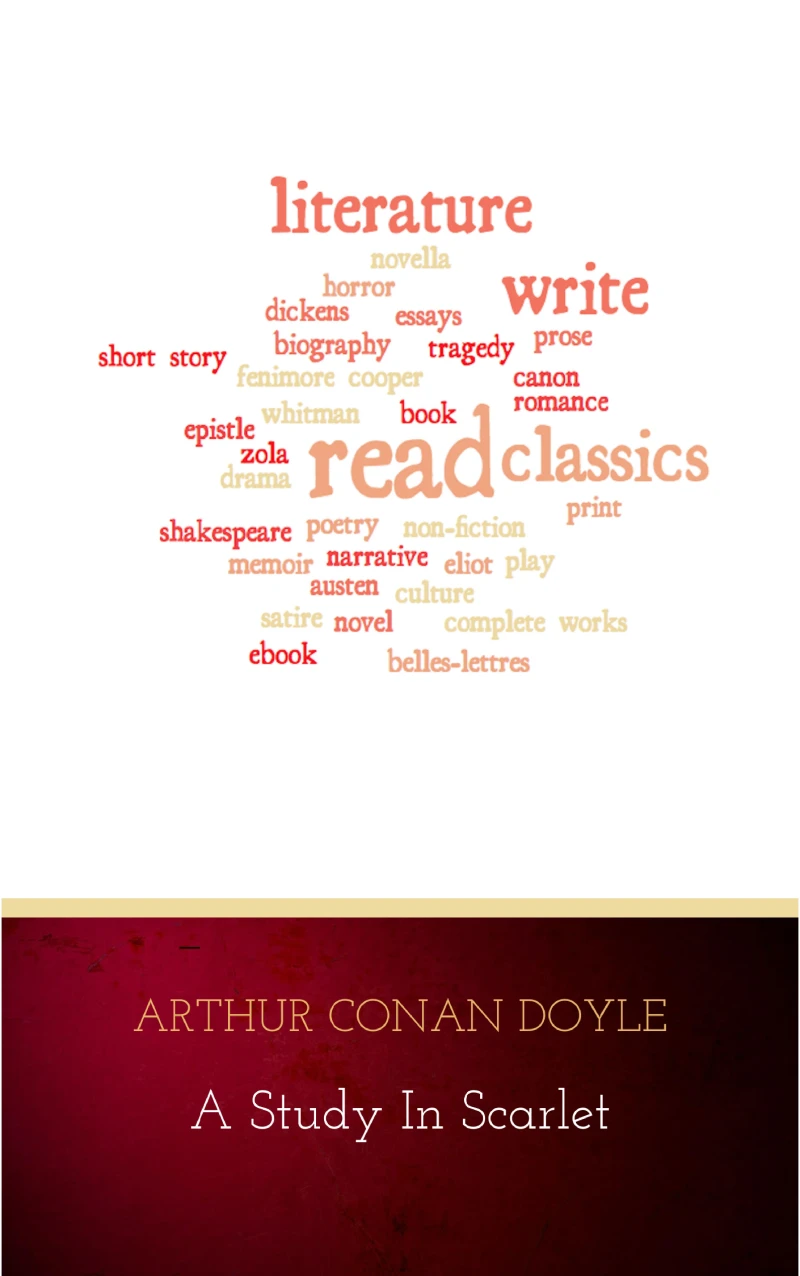 Portada: A Study in Scarlet
