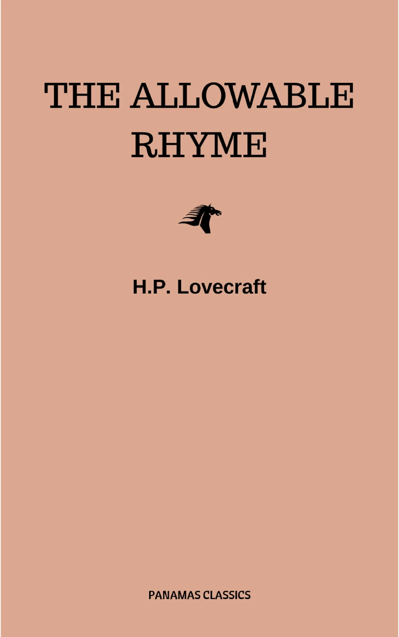 Portada: The Allowable Rhyme
