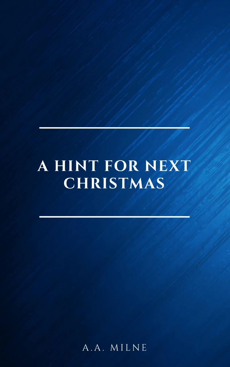 Portada: A Hint for Next Christmas