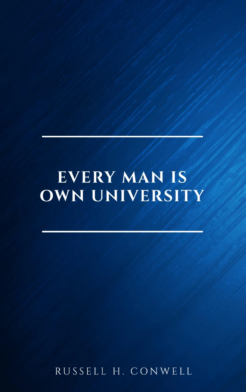 Portada: Every Man is Own University