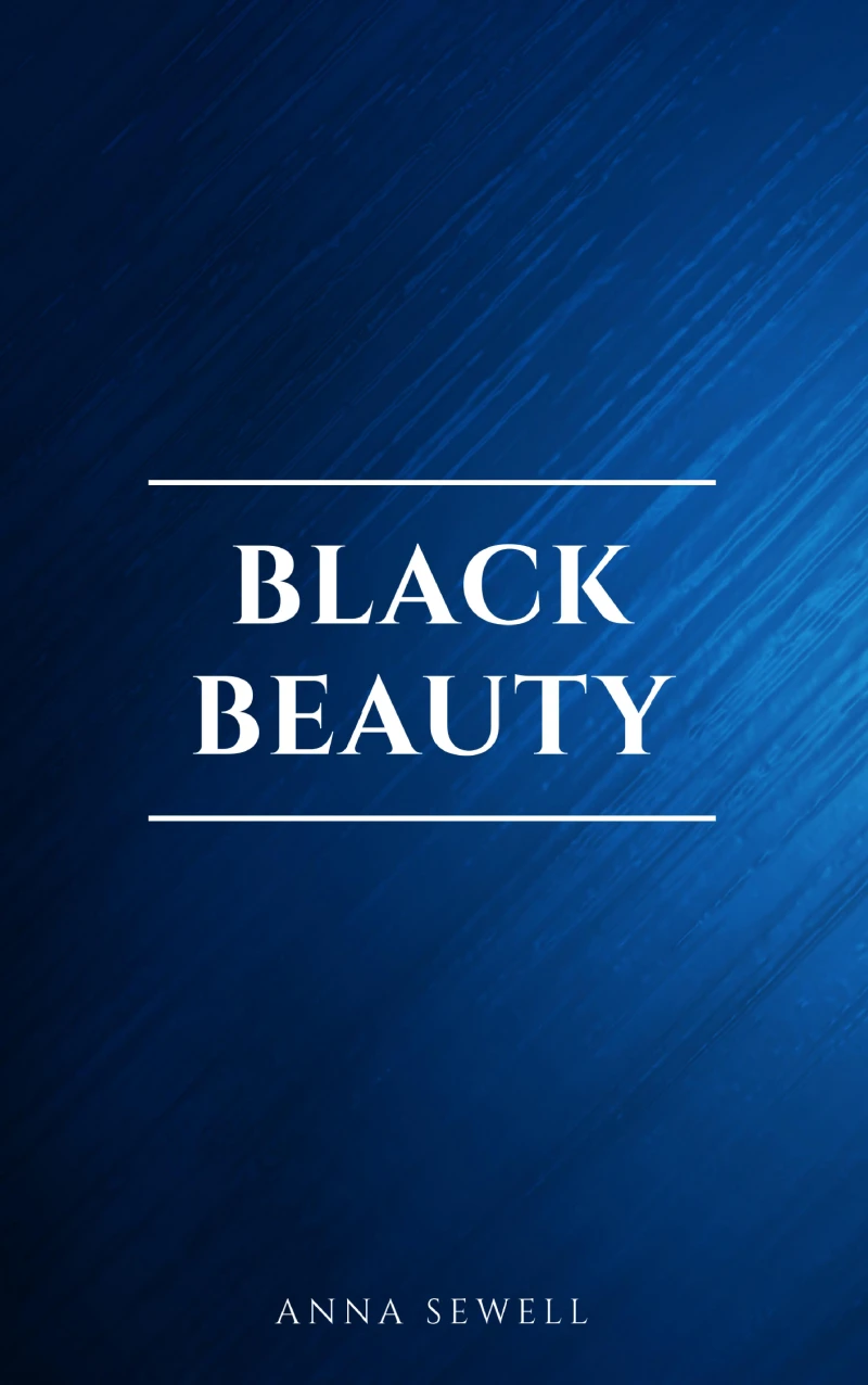 Portada: Black Beauty, Young Folks' Edition