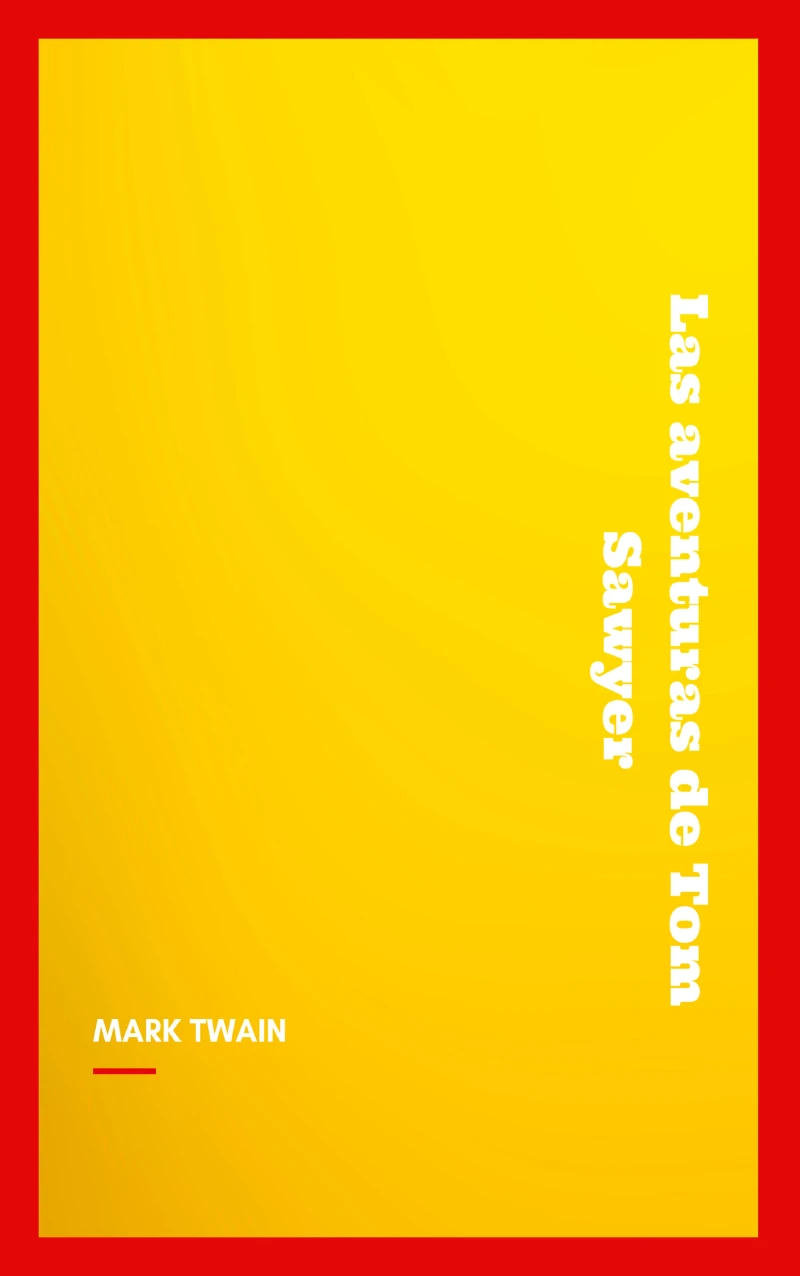 Portada: Aventuras de Masín (Tom) Sawyer