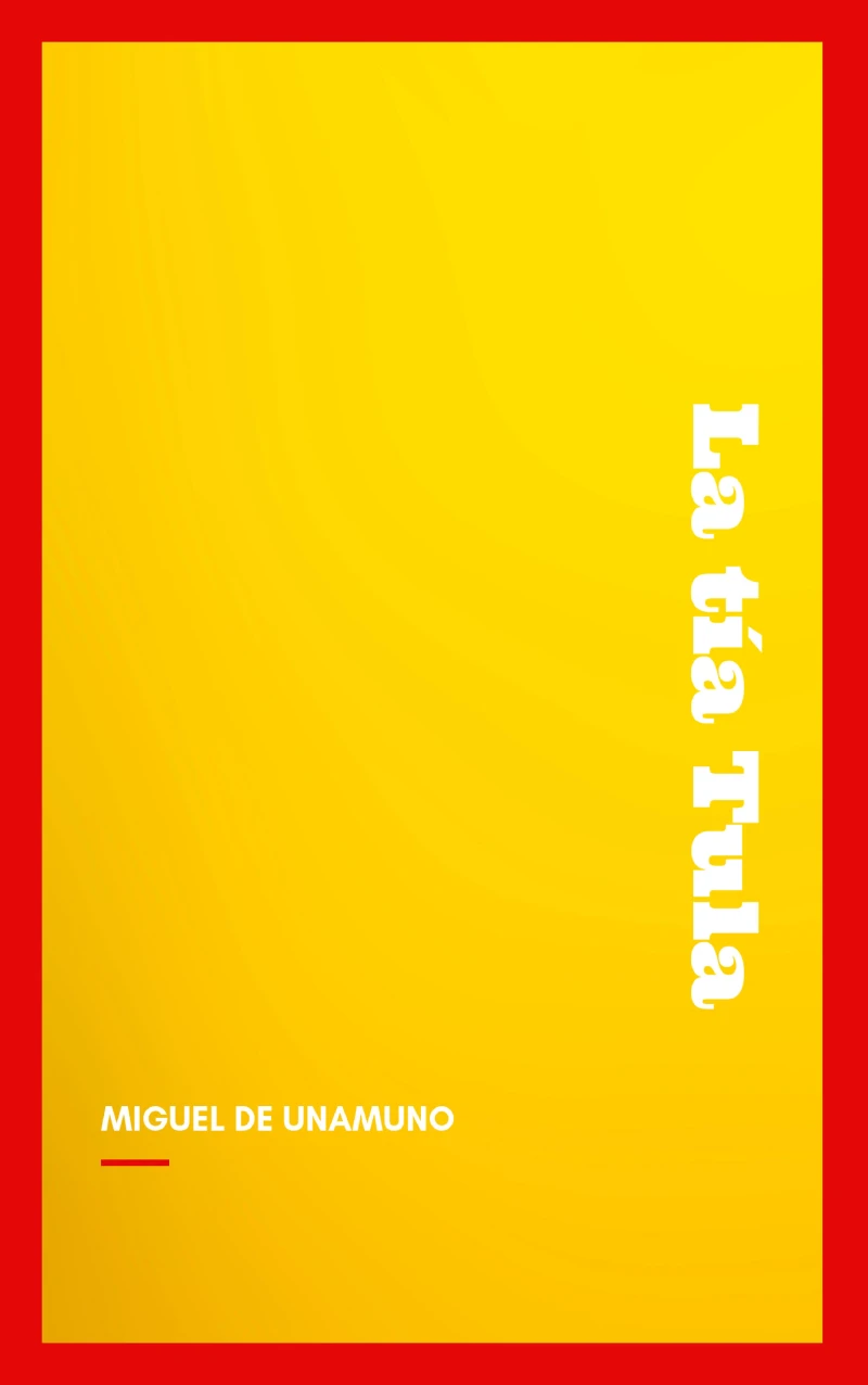 Portada: La tía Tula