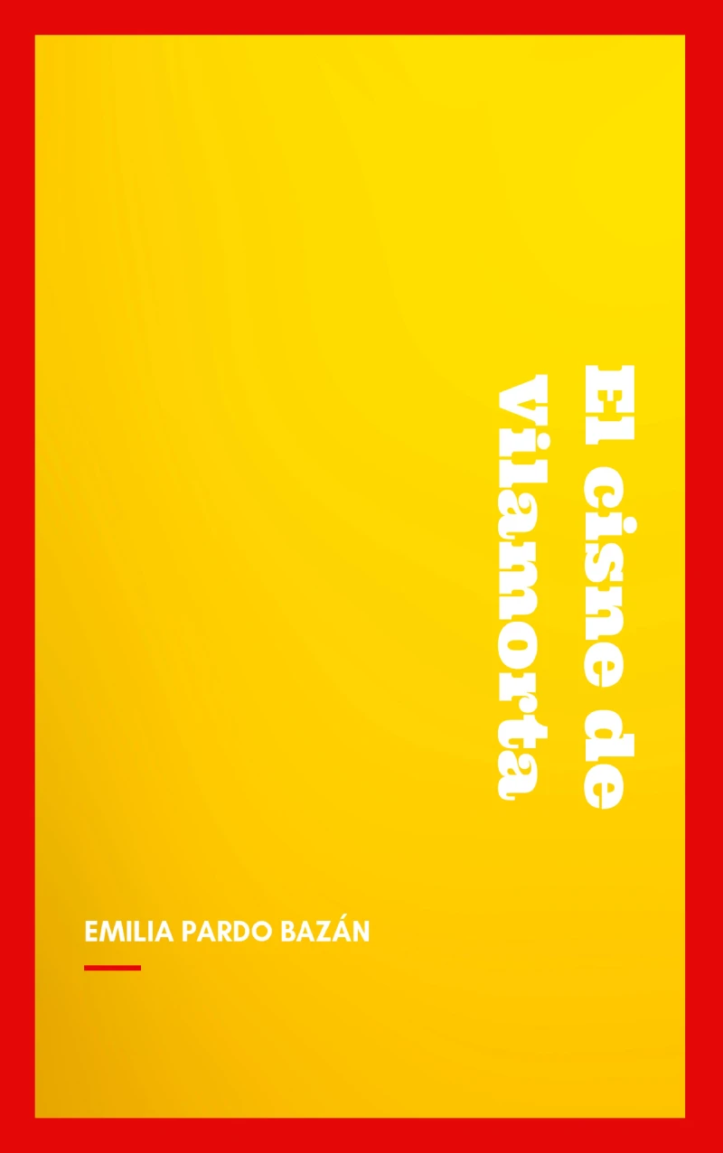 Portada: El cisne de Vilamorta