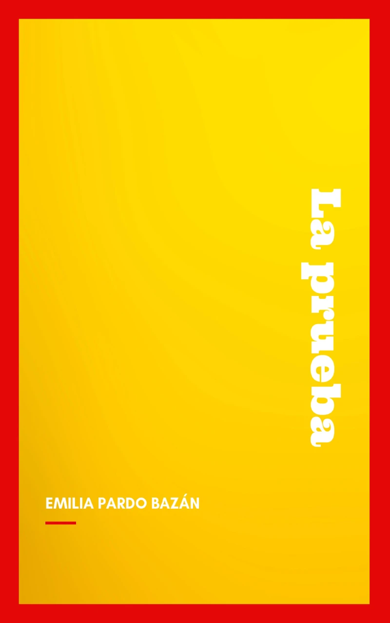 Portada: La prueba