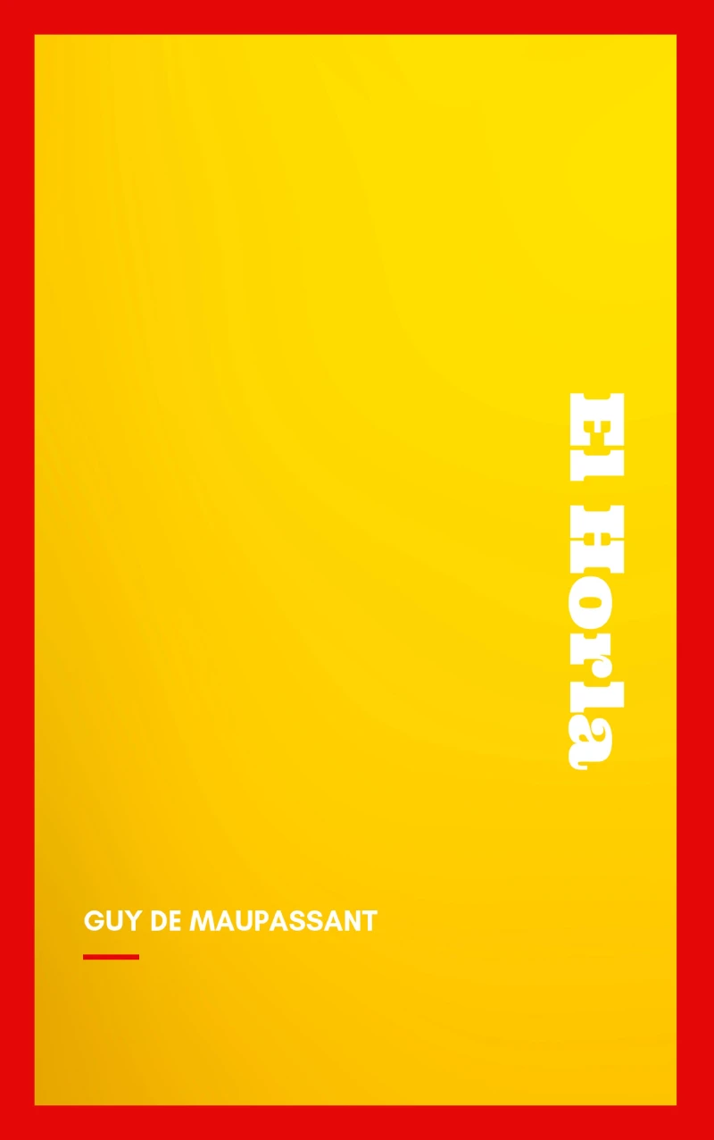Portada: El Horla