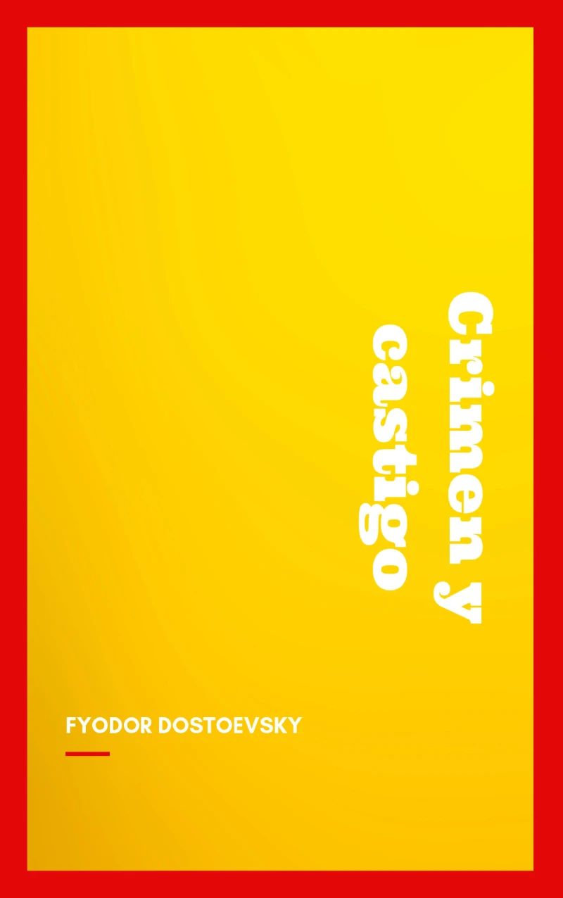 Portada: Crimen y castigo