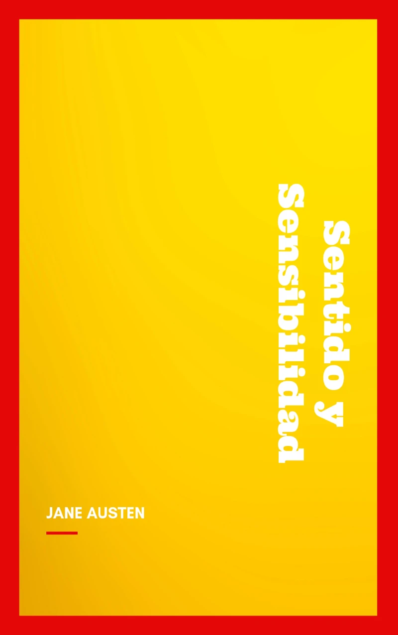 Portada: Sentido y Sensibilidad