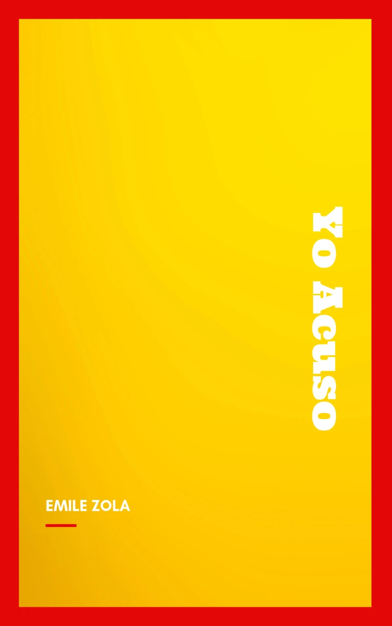 Portada: Yo Acuso