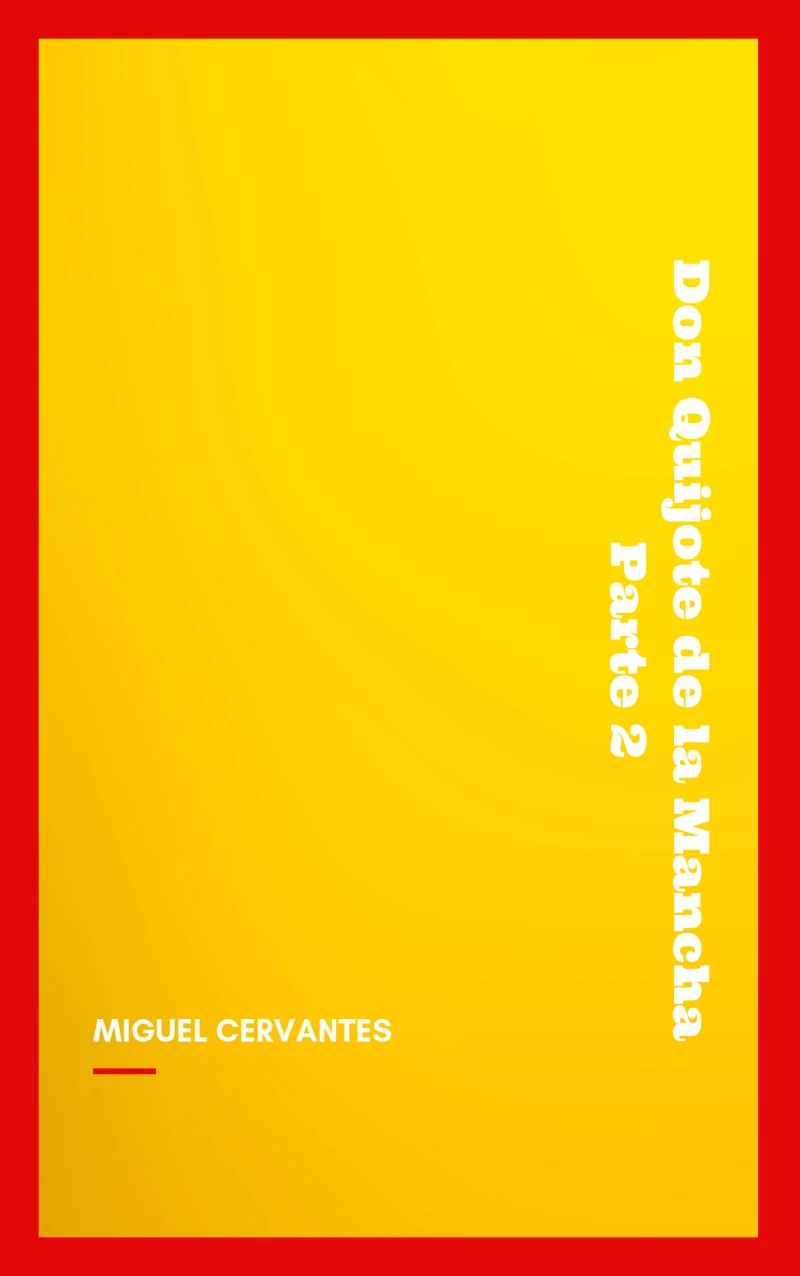 Portada: Don Quijote de la Mancha 2