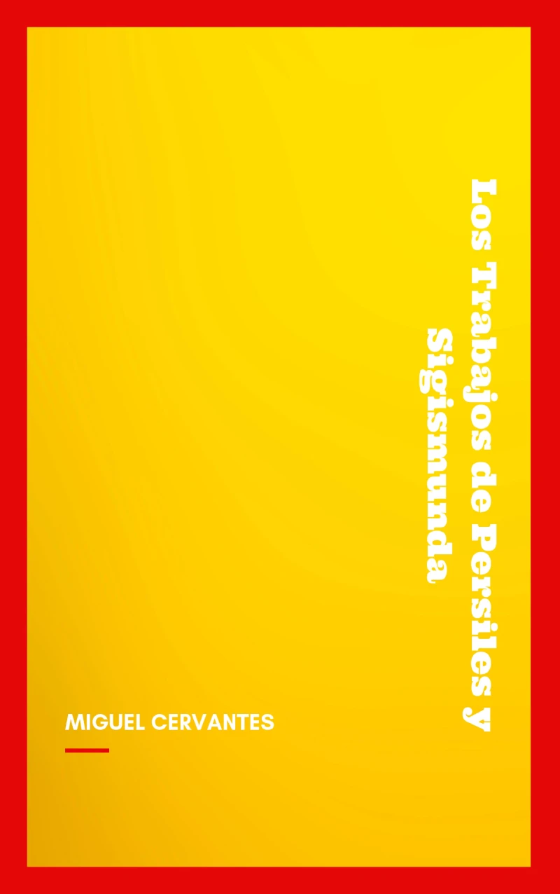 Portada: Los Trabajos de Persiles y Sigismunda