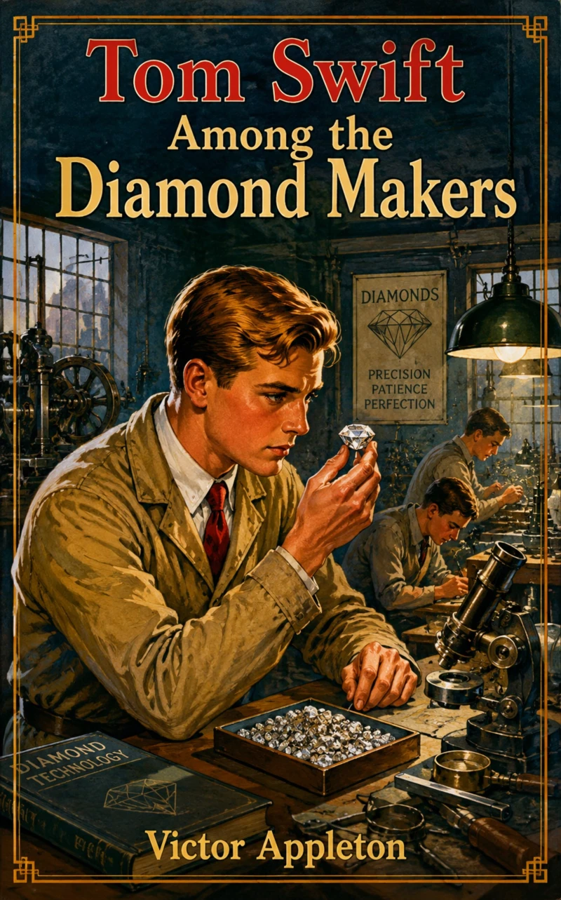 Portada: Tom Swift Among the Diamond Makers