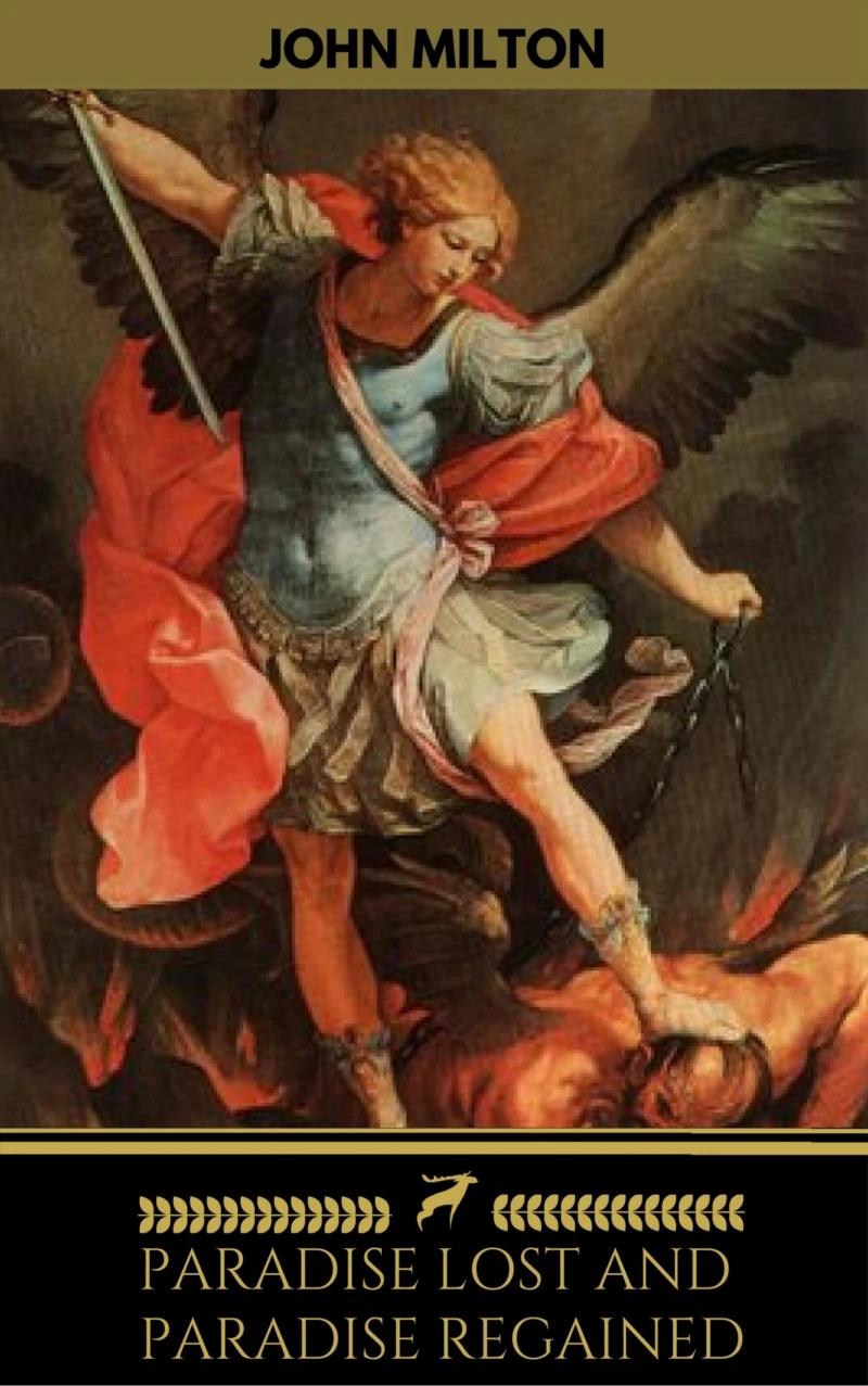 Portada: Paradise Lost and Paradise Regained: By John Milton - Illustrated