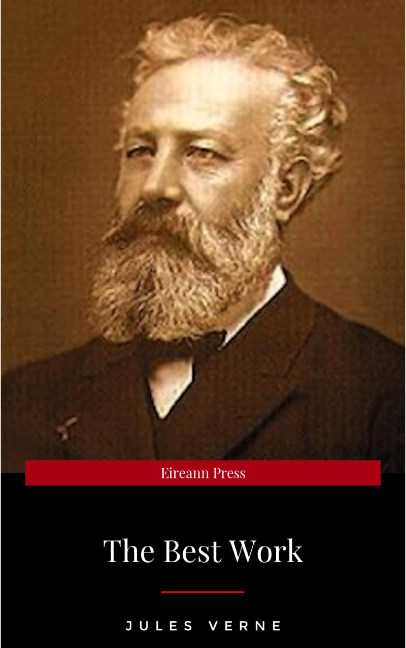 Portada: Jules Verne: The Classics Novels Collection (Golden Deer Classics) [Included 19 novels, 20,000 Leagues Under the Sea,Around the World in 80 Days,A Journey into the Center of the Earth,The Mysterious Island...]