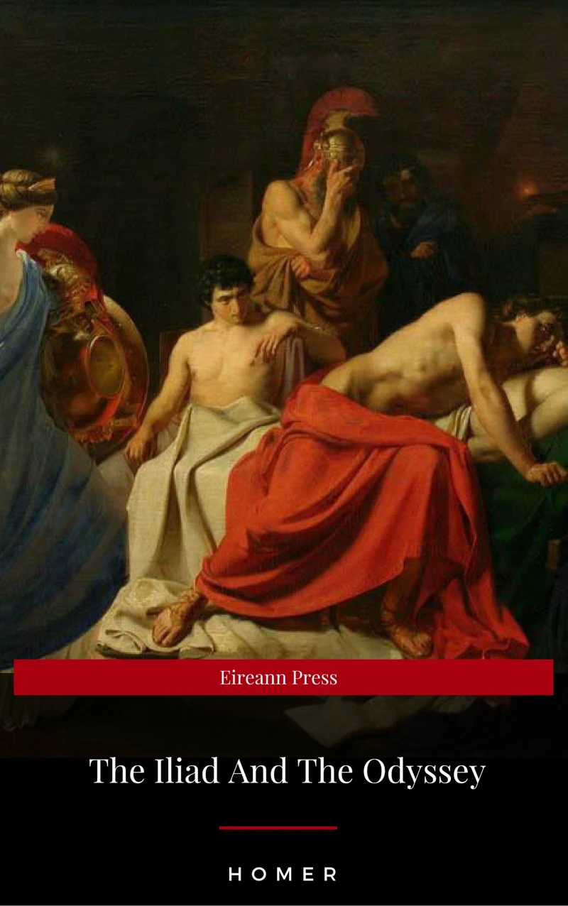 Portada: The Iliad / The Odyssey
