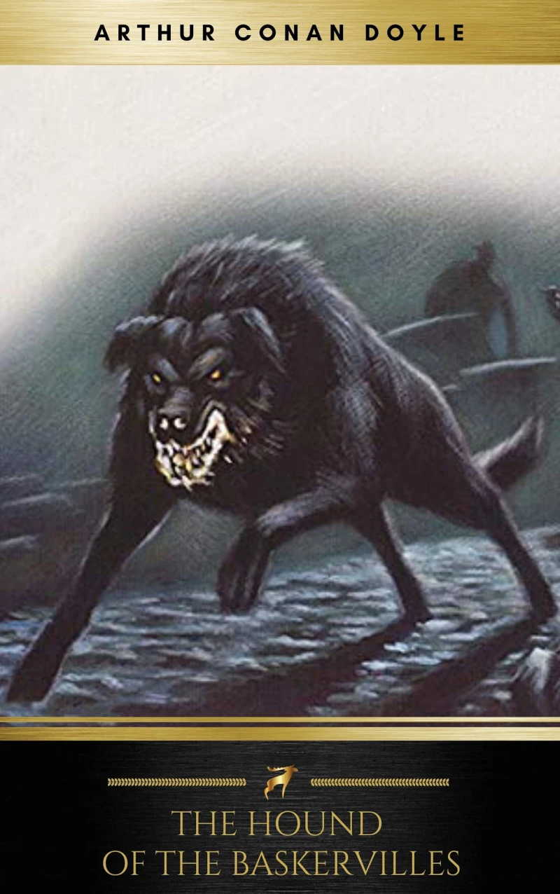 Portada: The Hound of the Baskervilles (Golden Deer Classics)
