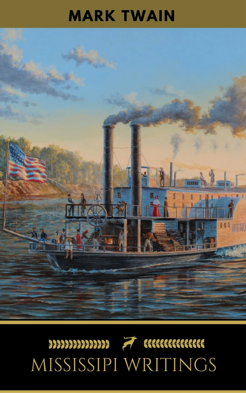 Portada: Mark Twain - Mississippi Writings